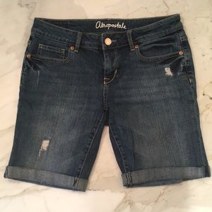 Aeropostale Women’s Bermuda Denim Shorts